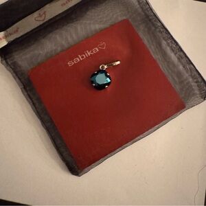 Sabika Blue Crystal Pendant